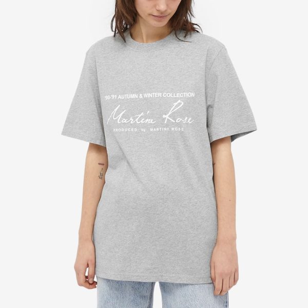 Martine Rose Classic Logo T-Shirt