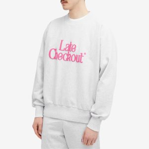 Late Checkout Logo Sweatshirt