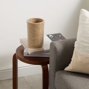 ferm LIVING Corduroy Ceramic Vase