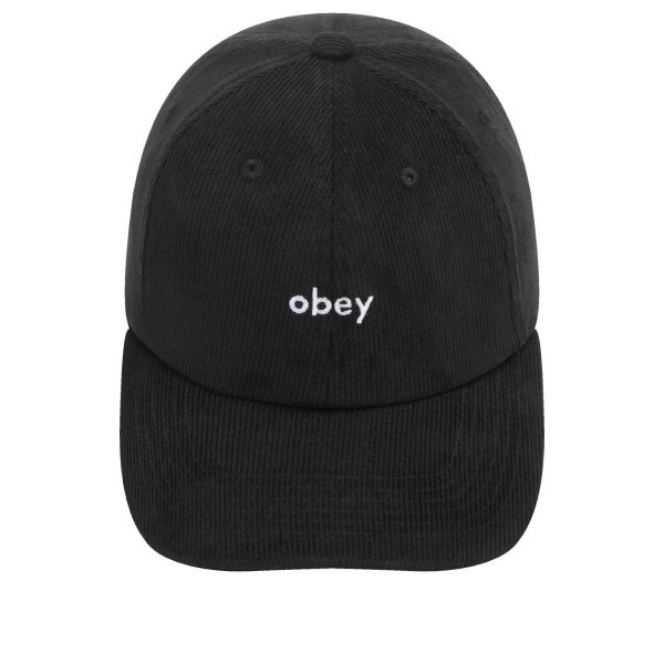 Obey Lowercase Cord 6-Panel Cap