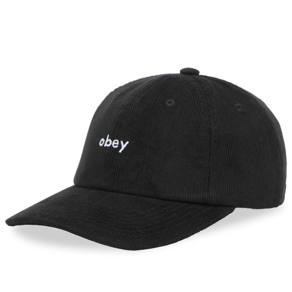 Obey Lowercase Cord 6-Panel Cap