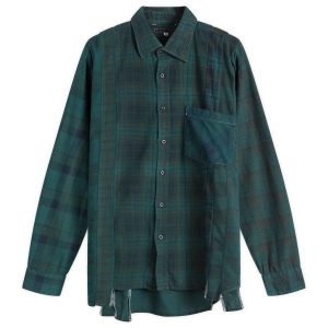 Needles 7 Cuts Over Dye Flannel Shirt