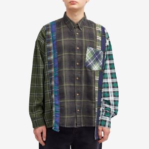 Needles 7 Cuts Wide Flannel Shirt