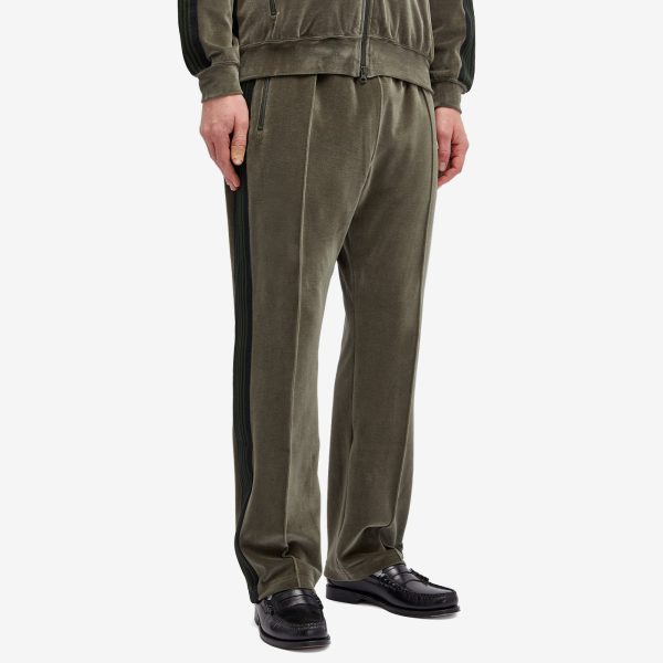 Needles Velour Narrow Track Pant