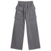 Rick Owens DRKSHDW Cotton Twill Drawstring Cargo Pants