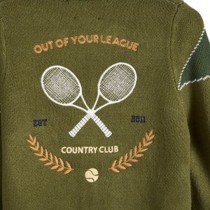 House Of Sunny Country Club Knit Tripper Cardigan