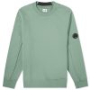 C.P. Company Diagonal Fleece Lens Crew Sweat