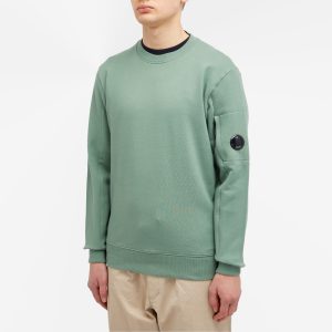 C.P. Company Diagonal Fleece Lens Crew Sweat