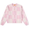 Stine Goya Ash Checkerboard Cardigan