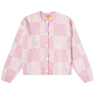 Stine Goya Ash Checkerboard Cardigan