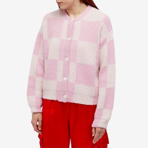 Stine Goya Ash Checkerboard Cardigan