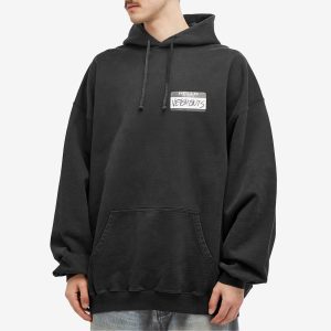 VETEMENTS Hello My Name Is Vetements Hoodie