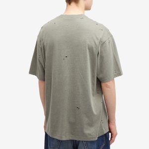 Acne Studios Exford Button Logo T-Shirt