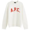 A.P.C. Joshua Collegiate Logo Knit Sweatshirt