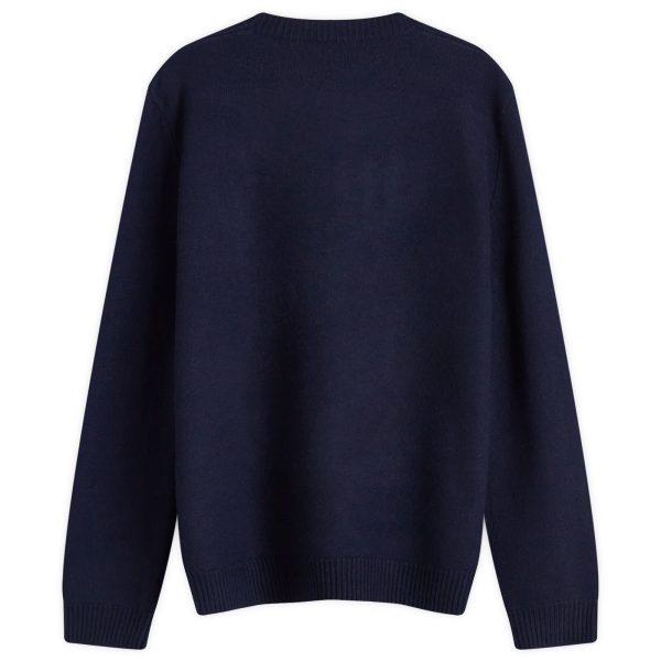 A.P.C. Edward Intarsia Knit Sweatshirt