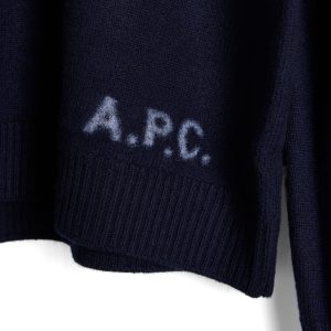 A.P.C. Edward Intarsia Knit Sweatshirt