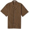 Acne Studios Samir Short Sleeve Micro Check Shirt