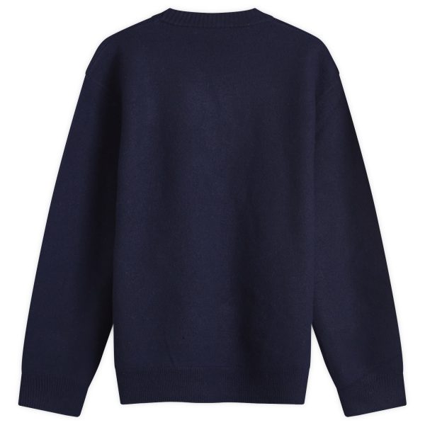 A.P.C. Joshua Collegiate Logo Knit Sweatshirt