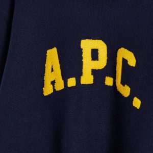 A.P.C. Joshua Collegiate Logo Knit Sweatshirt