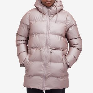 Rains Alta Long String Puffer Jacket