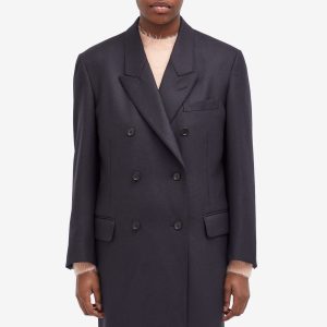 Auralee Light Melton Chesterfield Coat