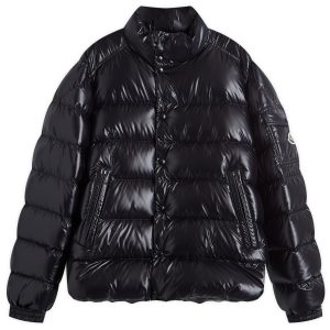 Moncler Lule High Shine Padded Jacket