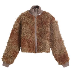 Acne Studios Shearling Zip Jacket