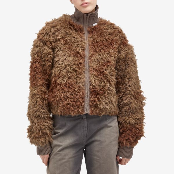 Acne Studios Shearling Zip Jacket