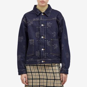 Needles Rose Jean Jacket