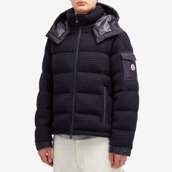 Moncler Lagdei Bonded Waffle Knit Jacket