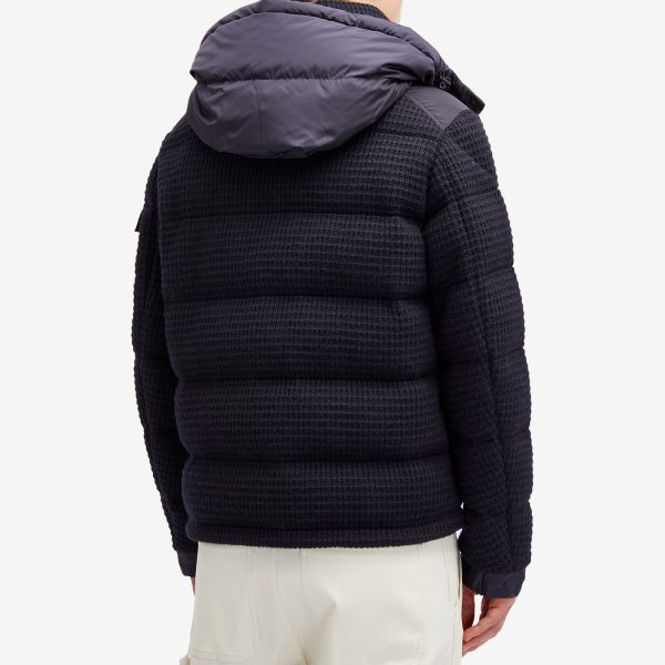 Moncler Lagdei Bonded Waffle Knit Jacket