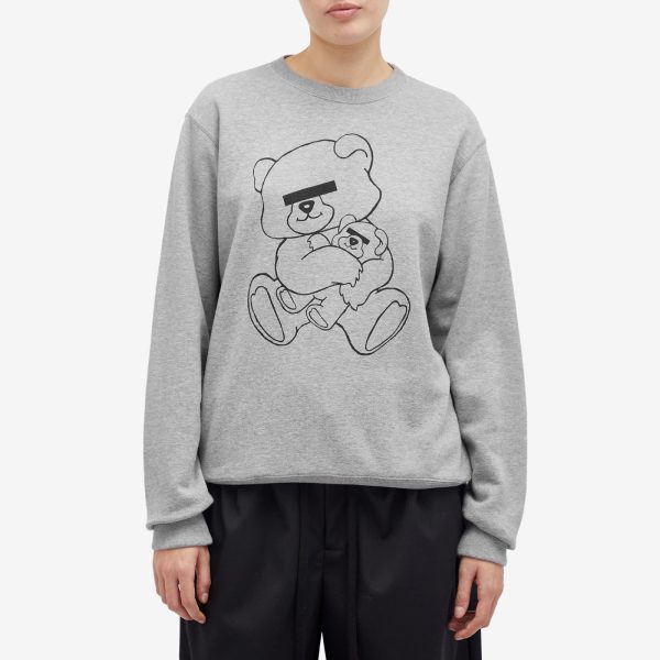 Undercover Bear Logo Crew Neck Sweatshirt