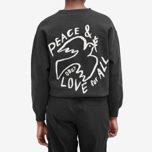 Obey Peace Dove Crew Sweatshirt