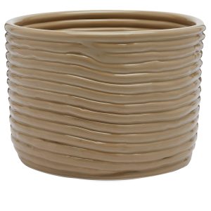 ferm LIVING Corduroy Ceramic Pot