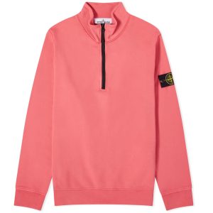 Stone Island Garment Dyed Half Zip  Sweat