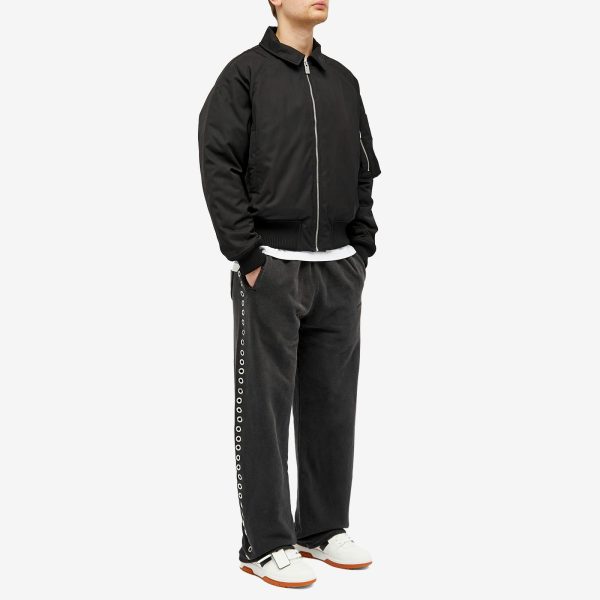 Off-White Eyelet Sweat Pant