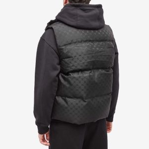 Daily Paper Pondo Monogram Down Vest