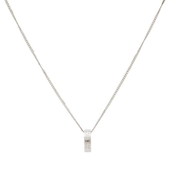 MM6 Maison Margiela Number Logo Ring Necklace