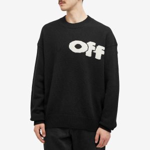 Off-White Logo Crew Knit