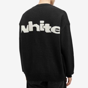 Off-White Logo Crew Knit