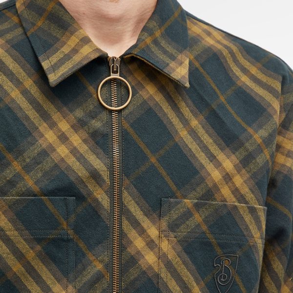 Burberry Check Zip Overshirt