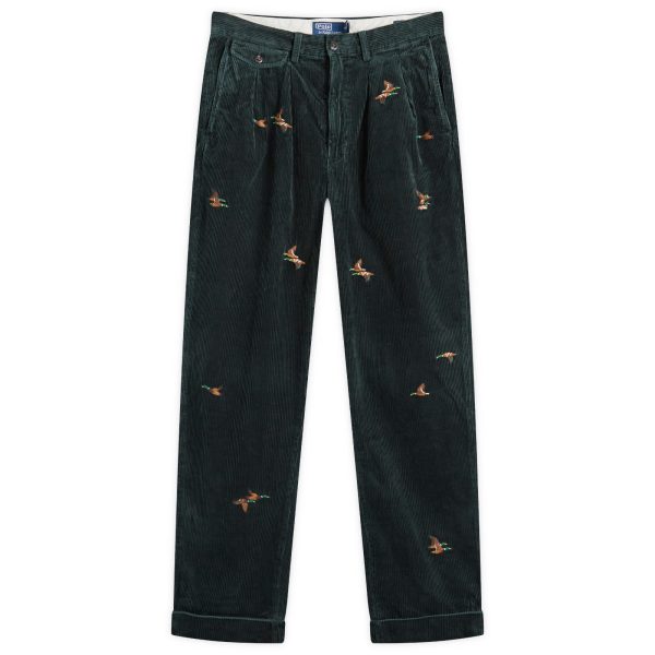 Polo Ralph Lauren Duck Embroidery Pleated Chino