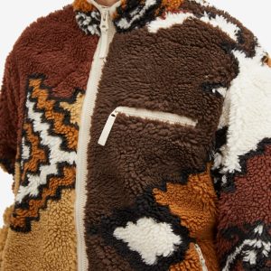 Obey Moroccan Rug Sherpa Jacket