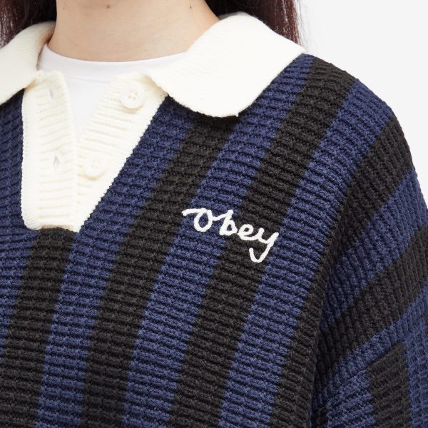 Obey Match Polo Jumper