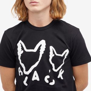 Comme des Garçons Black x Filip Pagwski Fox Print T-Shirt