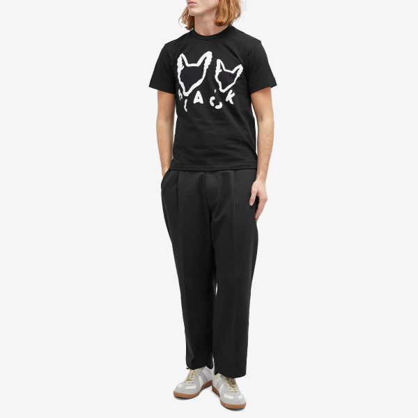 Comme des Garçons Black x Filip Pagwski Fox Print T-Shirt