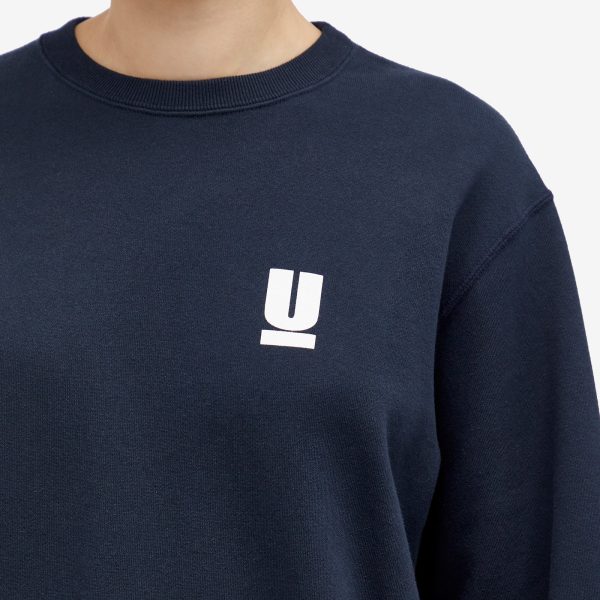 Undercover U Logo Crew Neck Sweatshirt