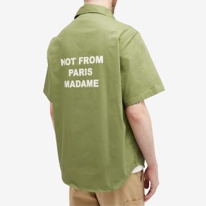 Drôle de Monsieur Not From Paris Madame Short Sleeve Shirt