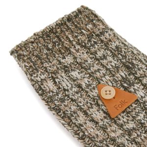 Folk Melange Wool Socks