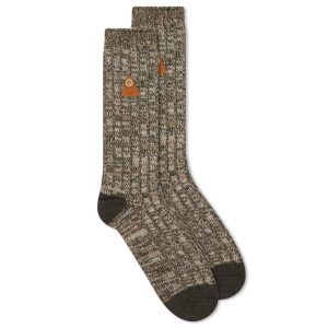 Folk Melange Wool Socks